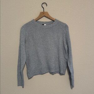 H&M Soft Blue Knit Sweater